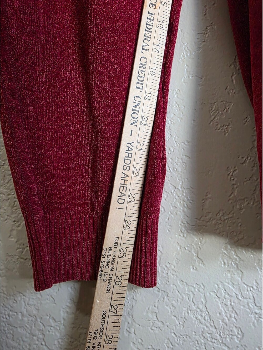 Tommy Bahama Women's Island Soft Burgundy Cozy Knit Jogger Pants with Pockets XL